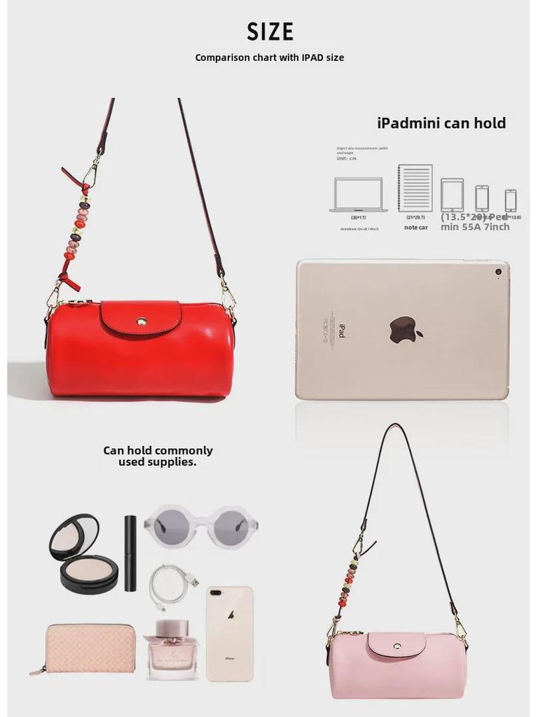 2024 Longxiong High-End Women's Crossbody & Shoulder Handbag - Stylish, Versatile, Casual