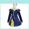 Vibrant Polyester Anime Cosplay Costume For Game Characters In Multiple Colors