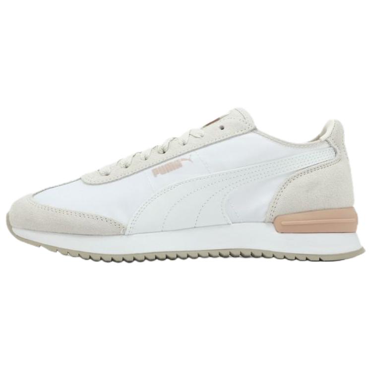 Puma R78 Versatile Comfortable Non-Slip Durable Low-Top Running Shoes Unisex sneaker White Gray 400694-04