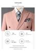 Herren Slim-Fit Dreiteiler: Trendige Business- und Hochzeitsmode.