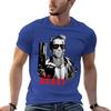 Terminator ILl Be Back Arnold Oversize T Shirt For Men Clothing 100 Cotton Streetwear Big Size Top Tee