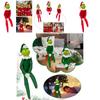 Christmas Grinch Doll Decorations Soft Comfortable And Perfect As Holiday Ornaments And Gifts