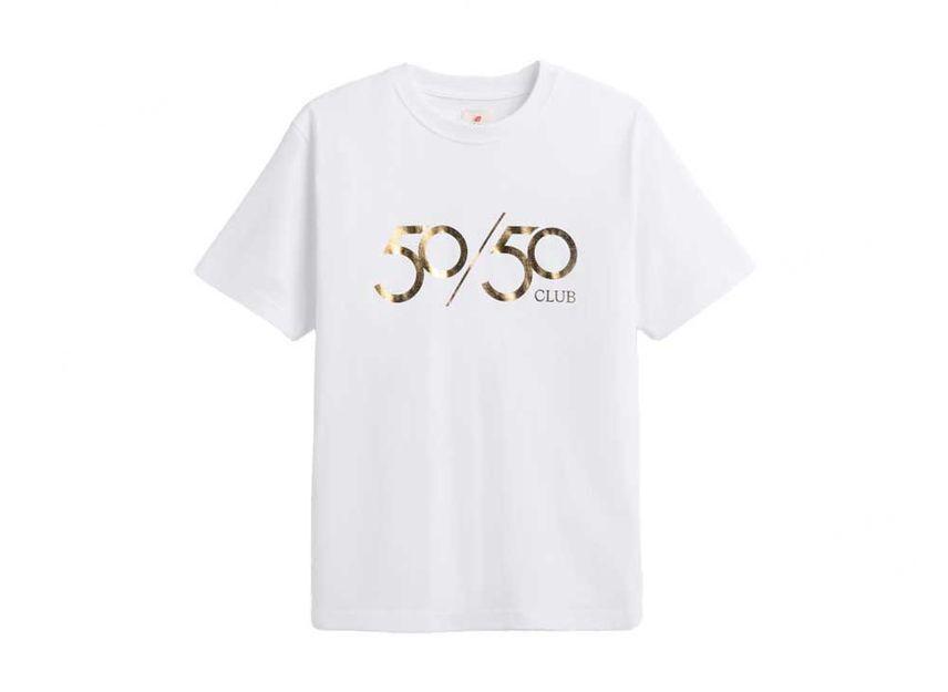 New Balance Shohei Ohtani 50/50 Short Sleeve T-Shirts White M