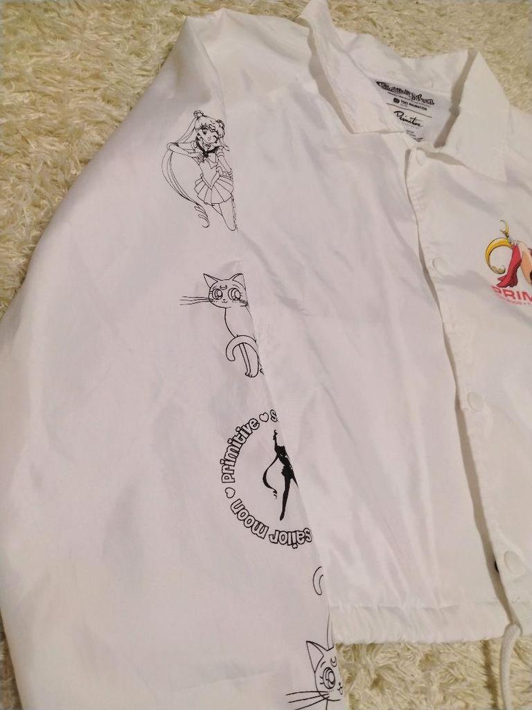 [USED] Primitive Sailor Moon Jacket, Nylon, Anime, Japan, Toei