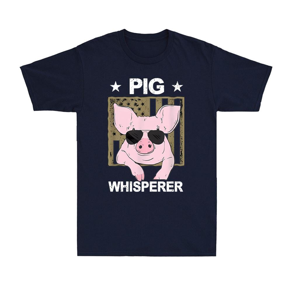 Pig Whisperer Pig Design Great Gift Idea Novelty Pig Graphic Unisexs TShirt