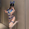 Bunny girl sexy uniform pure lust lingerie cosplay seduction halter one-piece cute pure lust pajamas woman
