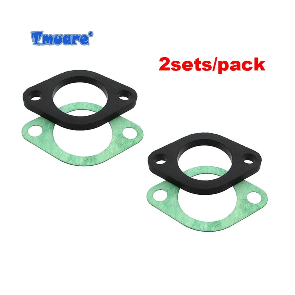 Tmuare 28mm Intake Manifold Spacer Insulator Gasket For Pit Dirt Bike Moped Scooter