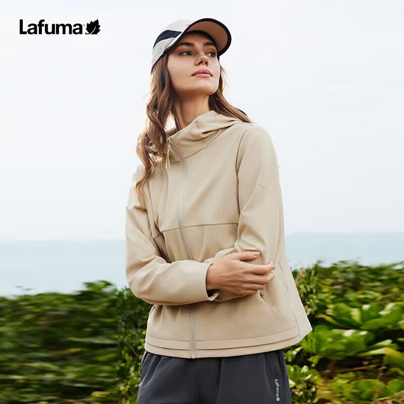 Lafuma Women s Spring Outdoor Windproof Jacket LFJA4AT60 175/92A (42) бежевый