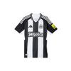 Adidas Newcastle United 24/25 Home Comfortable Letter Short Sleeve Football Shirt Men Tops Black JJ4466