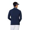 TaylorMade TM Basic Long Sleeve Polo Shirt, Navy, Size Small, Men's, 2024FW UN340
