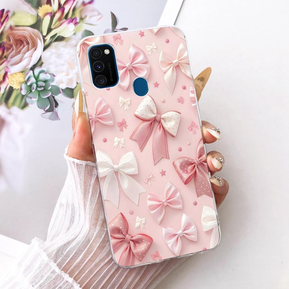 For Samsung Galaxy M21 Case SM-M215F New Fashion Painted Cover Soft Silicone Case For Samsung M21 2021 M 30 s Galaxy M30s Fundas
