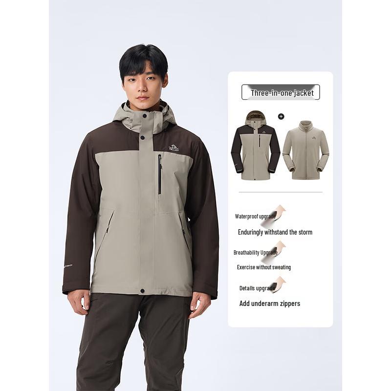 Pelliot Men s Classic 3.0 Outdoor 3-in-1 Jacket L