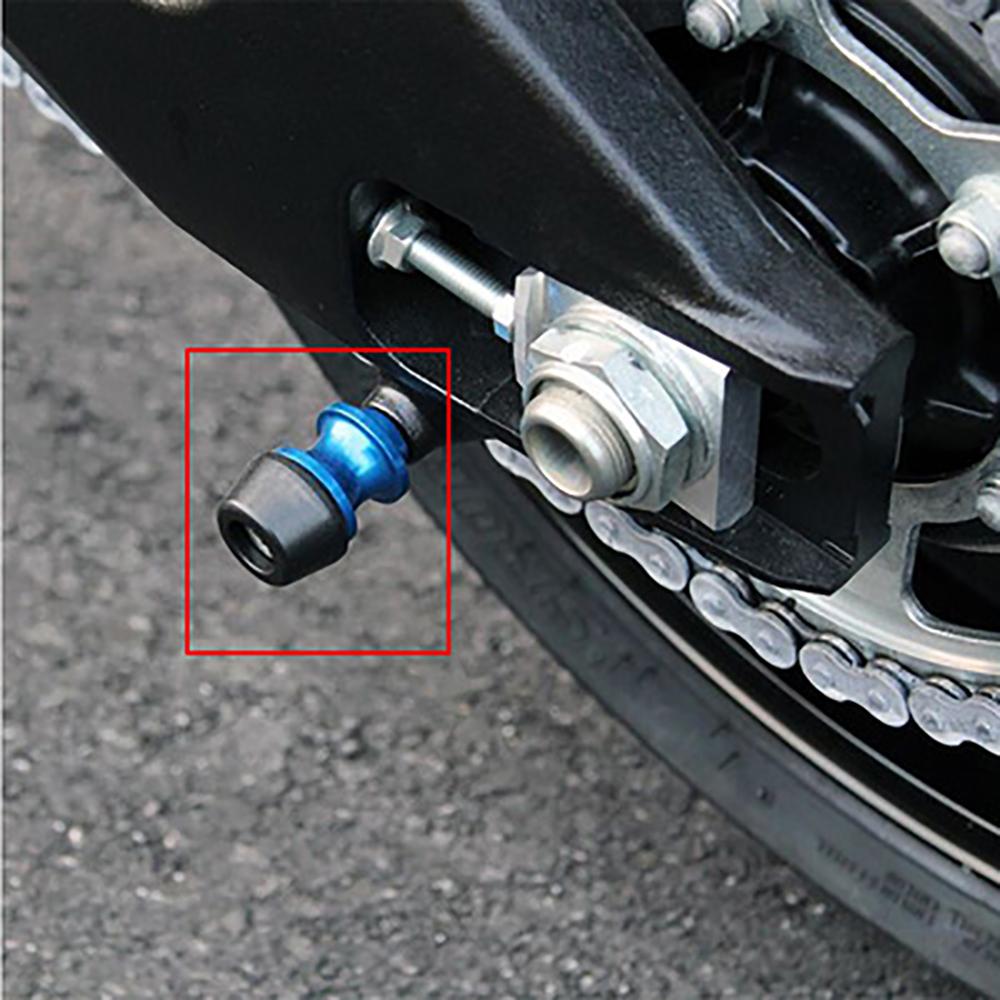 Pair CNC 6mm Swingarm Spool Slider Stand Screws Bolt For Yamaha MT-09 2014-2021