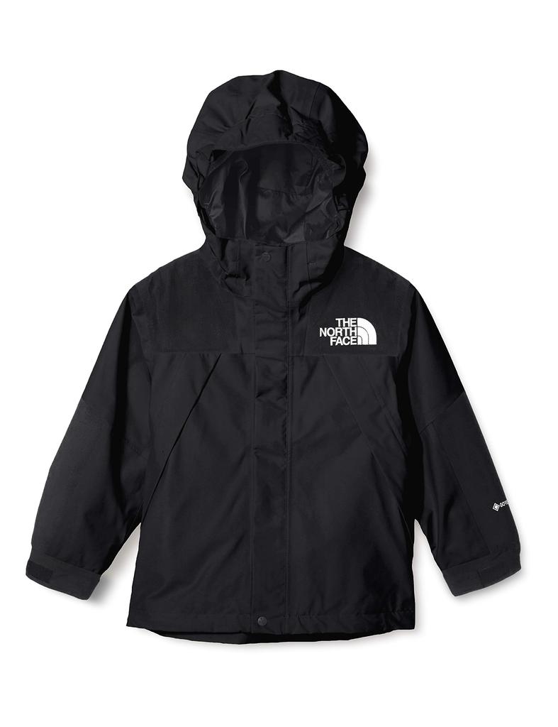 The North Face Unisex Berggröße 110 Kinderjacke, Gore-Tex, Wasserdicht, Atmungsaktiv, Leicht, Schwarz,