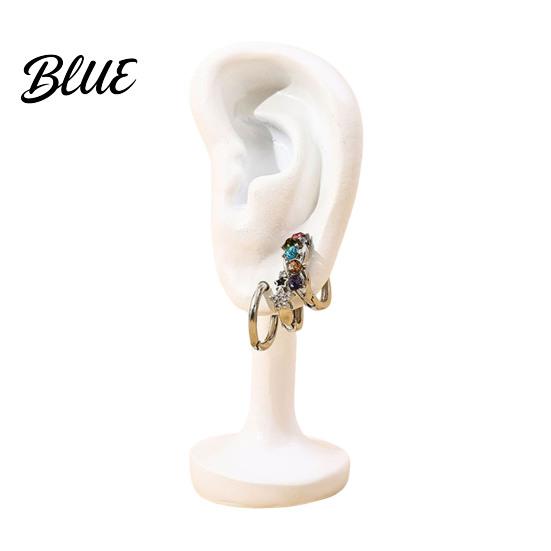 Stylish Earring Holder Human Ear Earrings Holder 3D Printed Stand Shape Stand Jewelry Hanger Display for Dresser Countertop Stable
