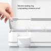 24 Grids Dual Layer Weekly Pill Box 7 Day 3 Times Portable Pill Box Organizer Dispenser (No FDA Certified, BPA-Free)