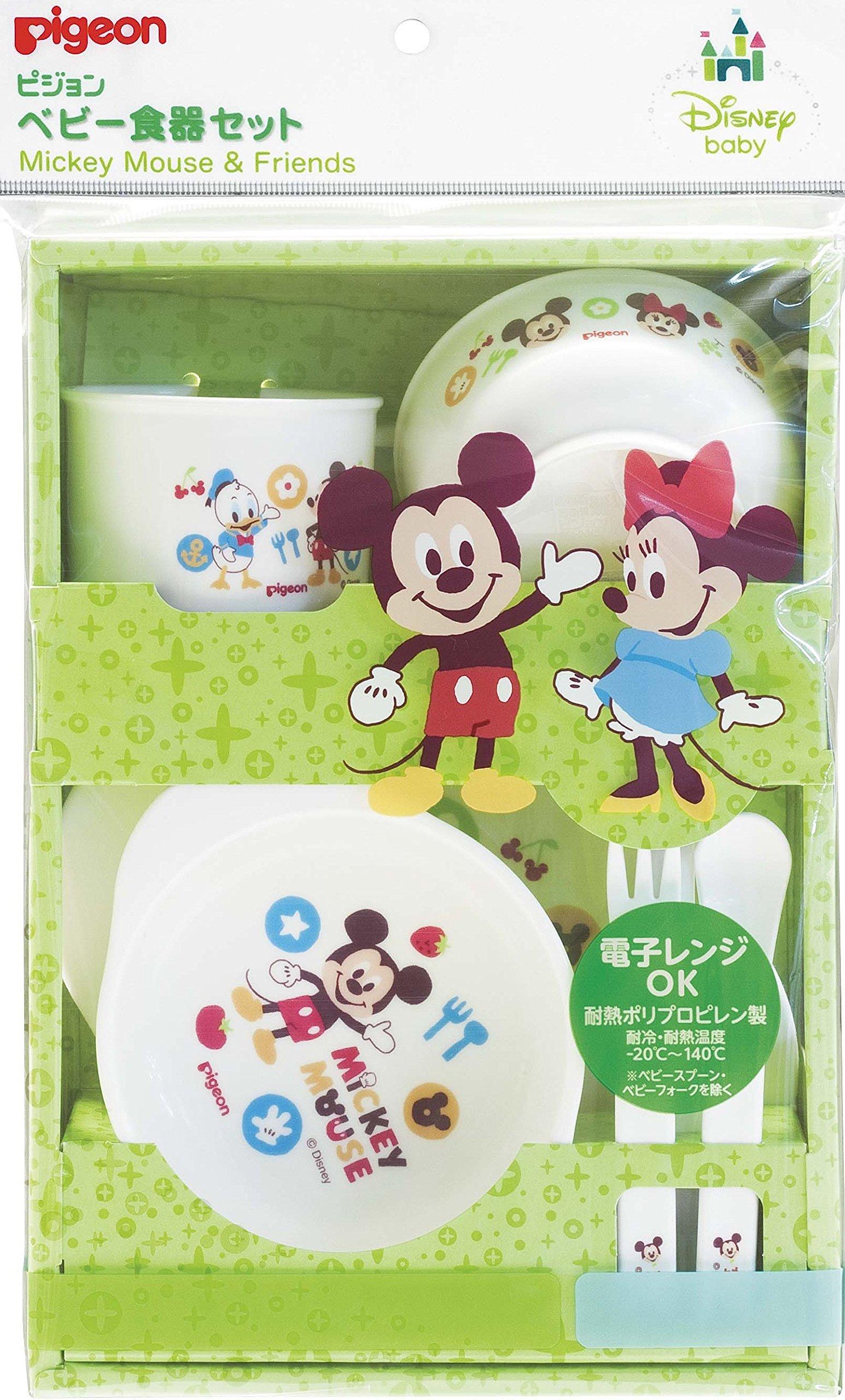 

Набор детской посуды Pigeon Baby Mickey Friends D1 &