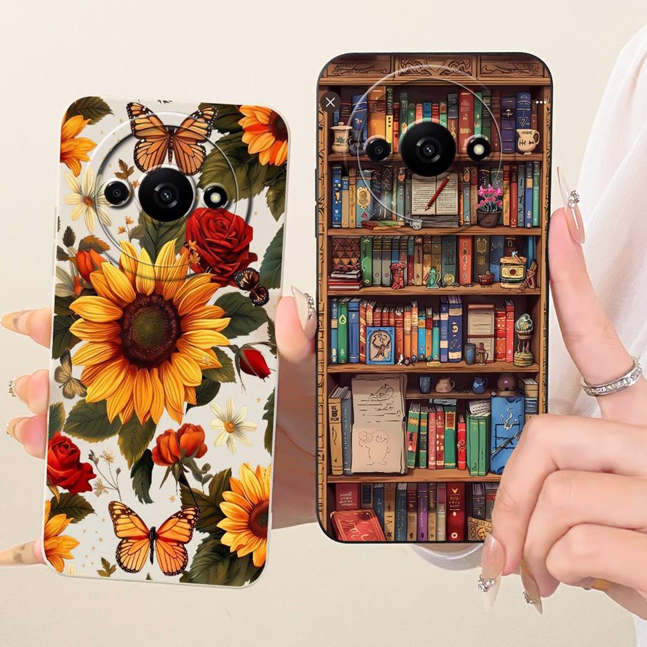 Für Xiaomi Redmi A3 A4 Hülle Redmi A3x Niedliches Kaninchen Cartoon Cover Weiche TPU Handyhülle Für Xiaomi Redmi A3 Pro RedmiA3 RedmiA4 Taschen