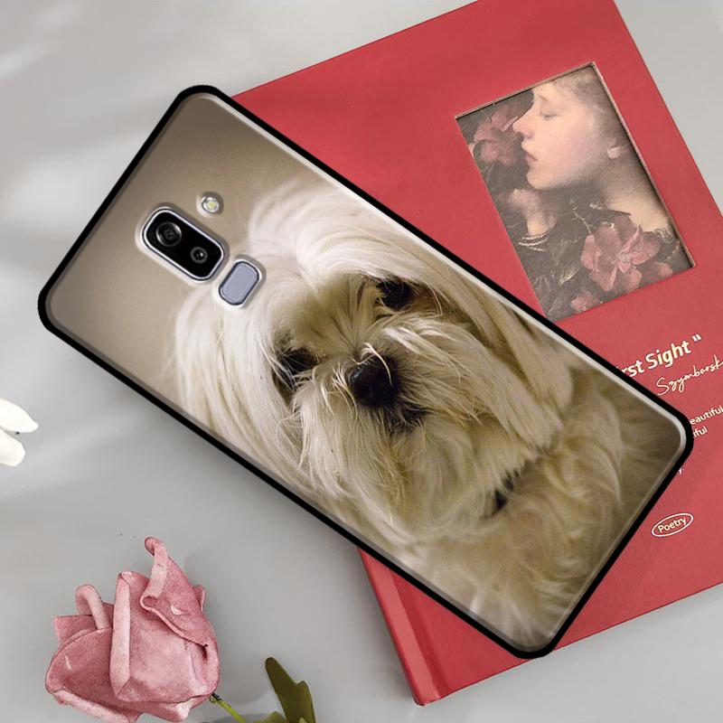 Maltese Dog Puppies Case For Samsung Galaxy J7 J5 J1 J3 2016 A3 A5 2017 A6 A7 A8 A9 J8 2018 J4 J6 Plus Coque