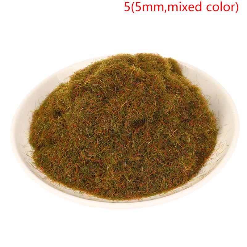3/5Mm Grass Flock Powder For Artificial Terrain Game Landscape Accessories Fake Grass Sand Table Model Railway Layout