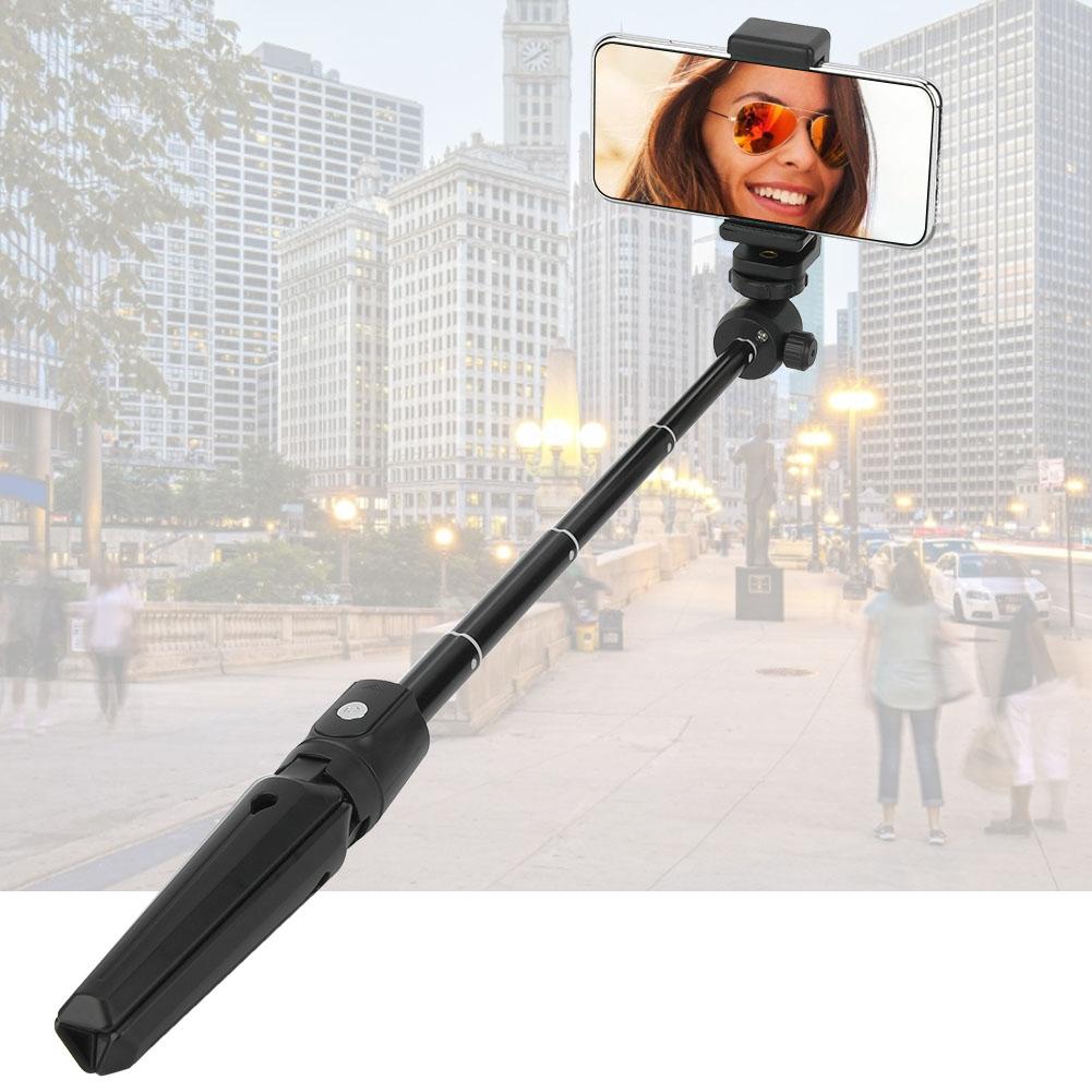 2 in 1 Selfie Stick Tripod Stand with Remote Control for Android for iOS Mobile Phone