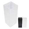 Square Umbrella Stand Rack for Entryway Metal Umbrella Holder Organizer Bin Hollow Out for Home Offi