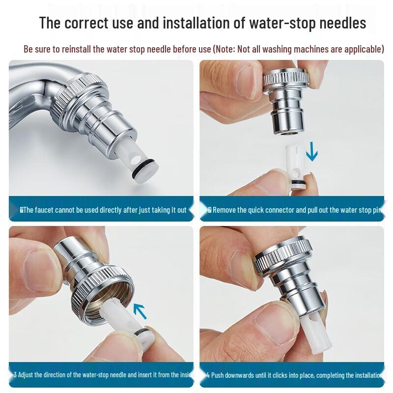 LINGJULI Single Cold Washing Machine & Mop Sink Faucet