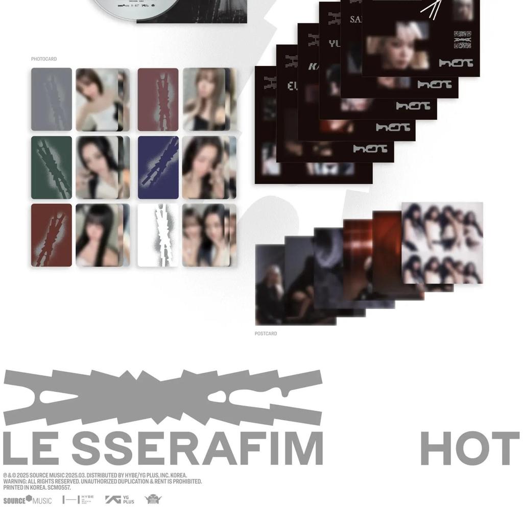 LE SSERAFIM [HOT] 5th Mini Album COMPACT