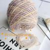 50g/ball Colorful Gradient Section Dyed Cotton Yarn Medium Fine Yarn Handmade DIY Sweater Suspender Scarf Sweater Yarn Material