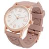 Fieldwork Analog with a Silicone Band and Quilted Stylish and Affordable Pink Women's Watch, Loki, Design, Stylish, (GY095-3 PI)