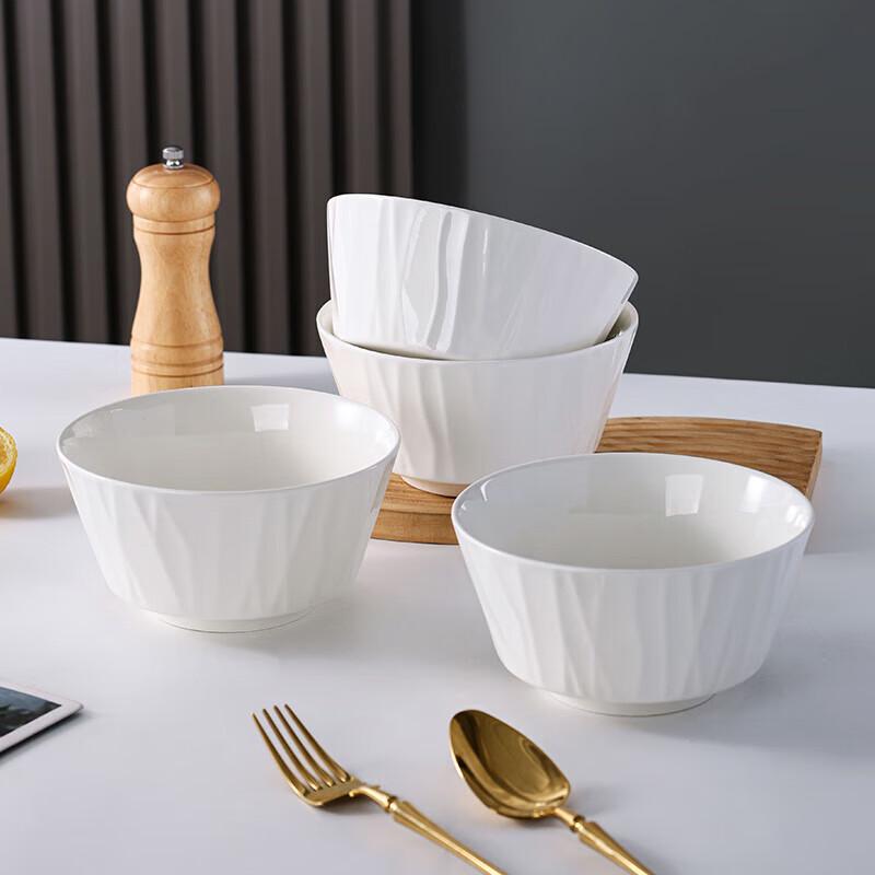 Jieyaji T625 Chinese Style Ceramic Rice Bowl