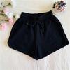 Korean Version of High Waist Casual Wide Leg Pants Ins Students Loose Thin Sports Hot Pants
