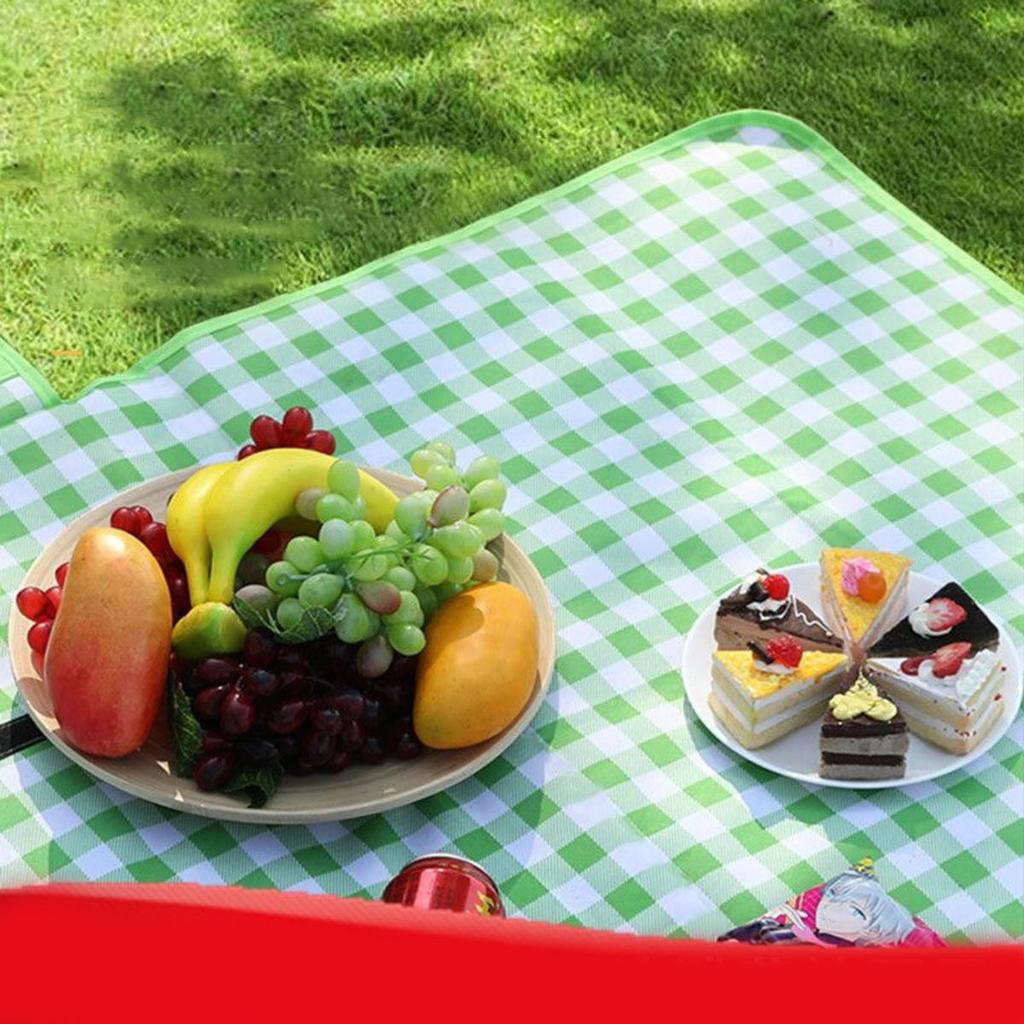 Picnic Blanket Waterproof Beach Rug Washable Lightweight for Hiking Traveling Outdoor Camping Parks