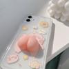 Three Dimensional Pig Butt IPhone 16 Suitable for 15 Apple 13pro Max Mobile Phone Case X 8 Pinch Le 12 Silicone