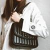 Coach Madison 23 Quilted Flap Chain Leather Small Square Bag Crossbody Shoulder Bag Women's Black