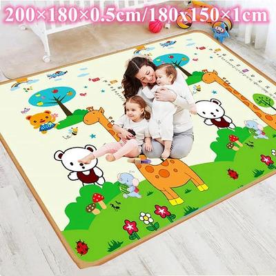 Multiple Size Options Play Mats for Children's Safety Mat 1cm EPE Environmentally Friendly Baby Crawling Folding Mat Carpet