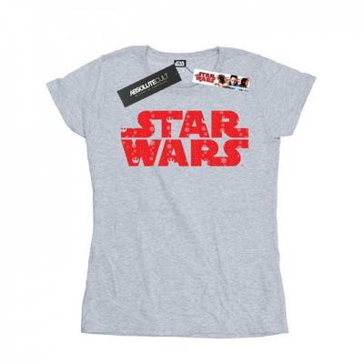 Womens/Ladies Christmas Logo Cotton T-Shirt