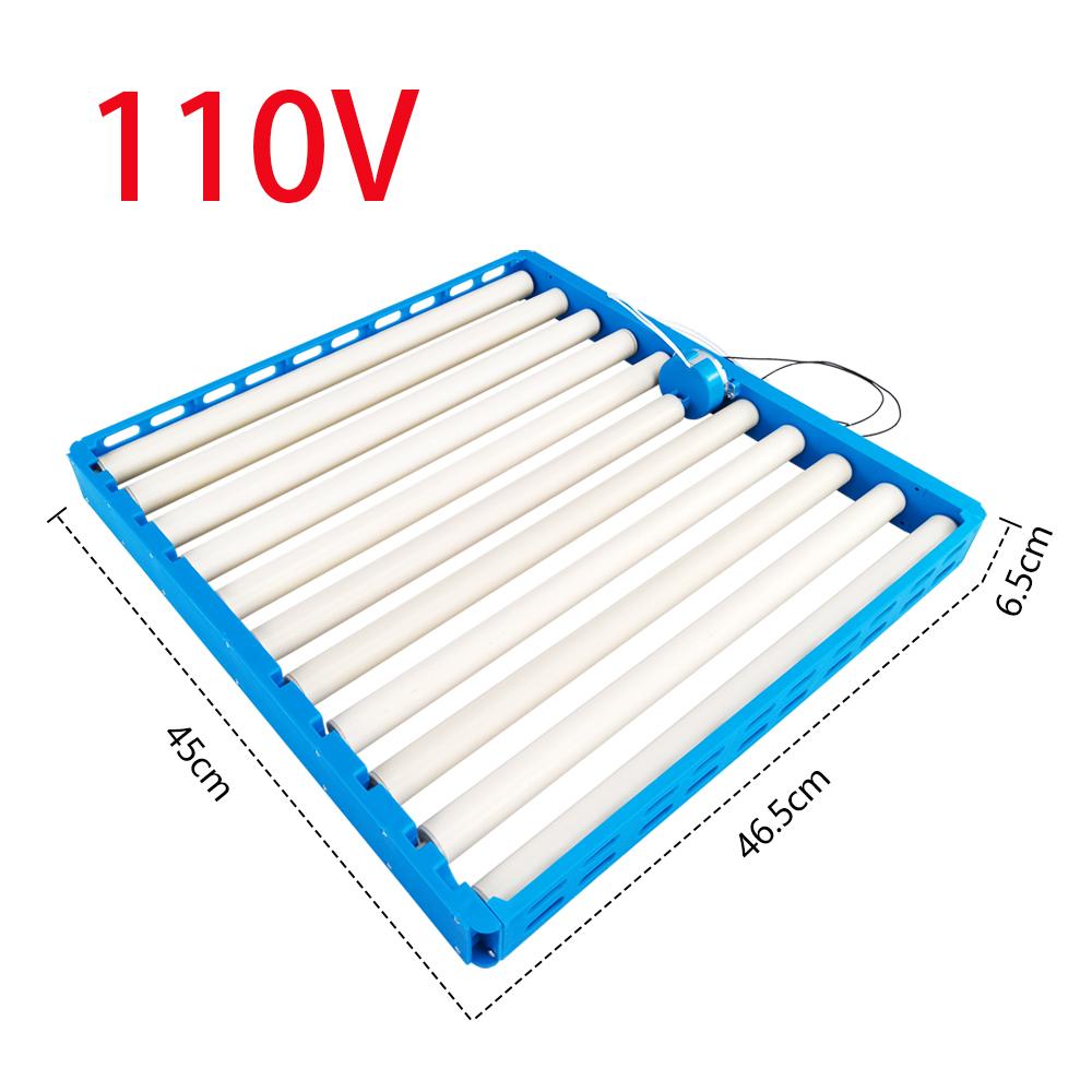 70 Eggs Incubator Automatic 360° Roller Incubation Egg Tray Poultry Hatching Turner for Chicken Duck Goose Quail 110V 220V