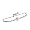 S925 Silver Bracelet Moissanite Bracelet Moissanite Water Drop Pear Shape Simple