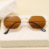 Polygon Shape For Ladies' Sun Glasses Vintage Style Anti-reflective For Men Sunglass Driving Mountaineering Sun Glasses For Women
