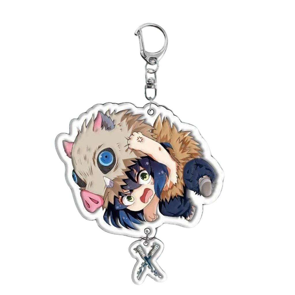 Cute Anime- Acrylic Keychains Are Great Gifts For Kids And Friends.