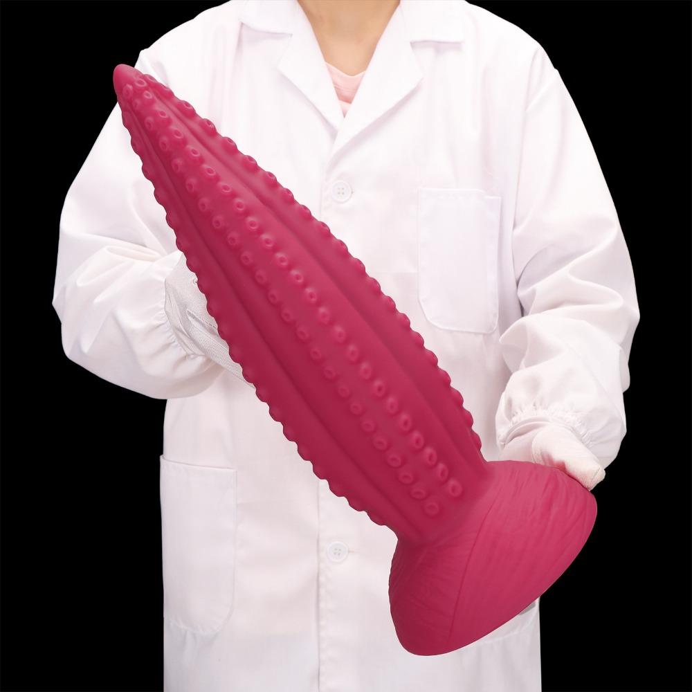 Extra Large Tentacle Silicone Prostate Massager, Flexible Fantasy Anal Plug for Men Adult G-Spot Stimulation, Sex Toys for Unisex Butt Plug