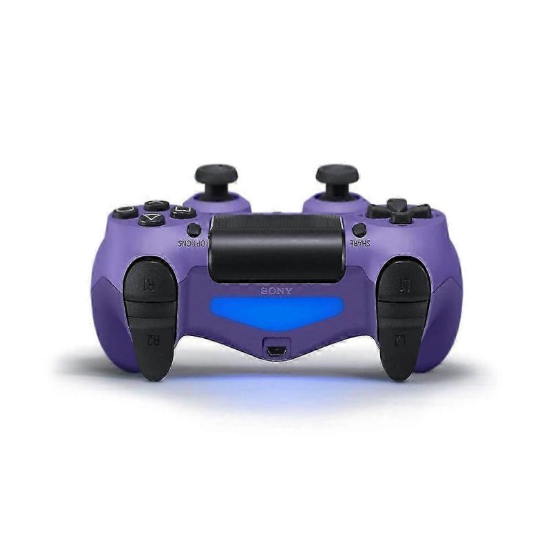 Wireless Electric Game Controller for PlayStation 4 PS4 Console, Compatible with DualShock 4 in Purple Color (Reed Model)