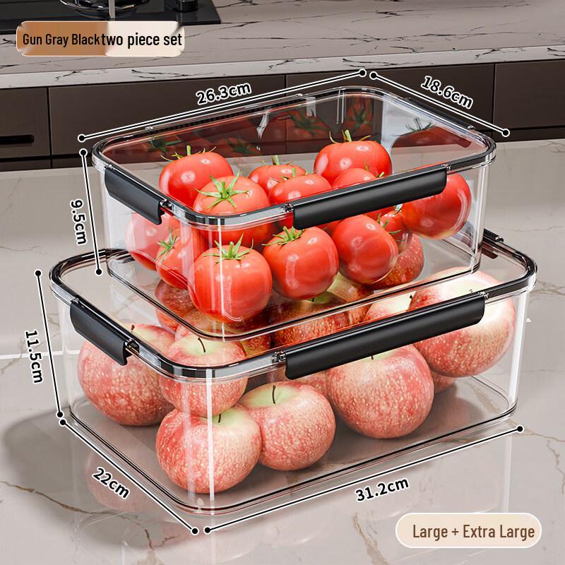 ZISIZ Food-Grade Refrigerator Storage Container