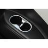 Matte Silver Central Console Water Cup Cover Trim For Nissan Armada Y62 17-