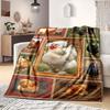 1 Stück Flanelldecke mit Cartoon-Druck, Hohe Qualität, Bequem für alle Jahreszeiten, Heimdekoration, Wärme und Komfort, Perfekt als Weihnachts- oder Geburtstagsgeschenk