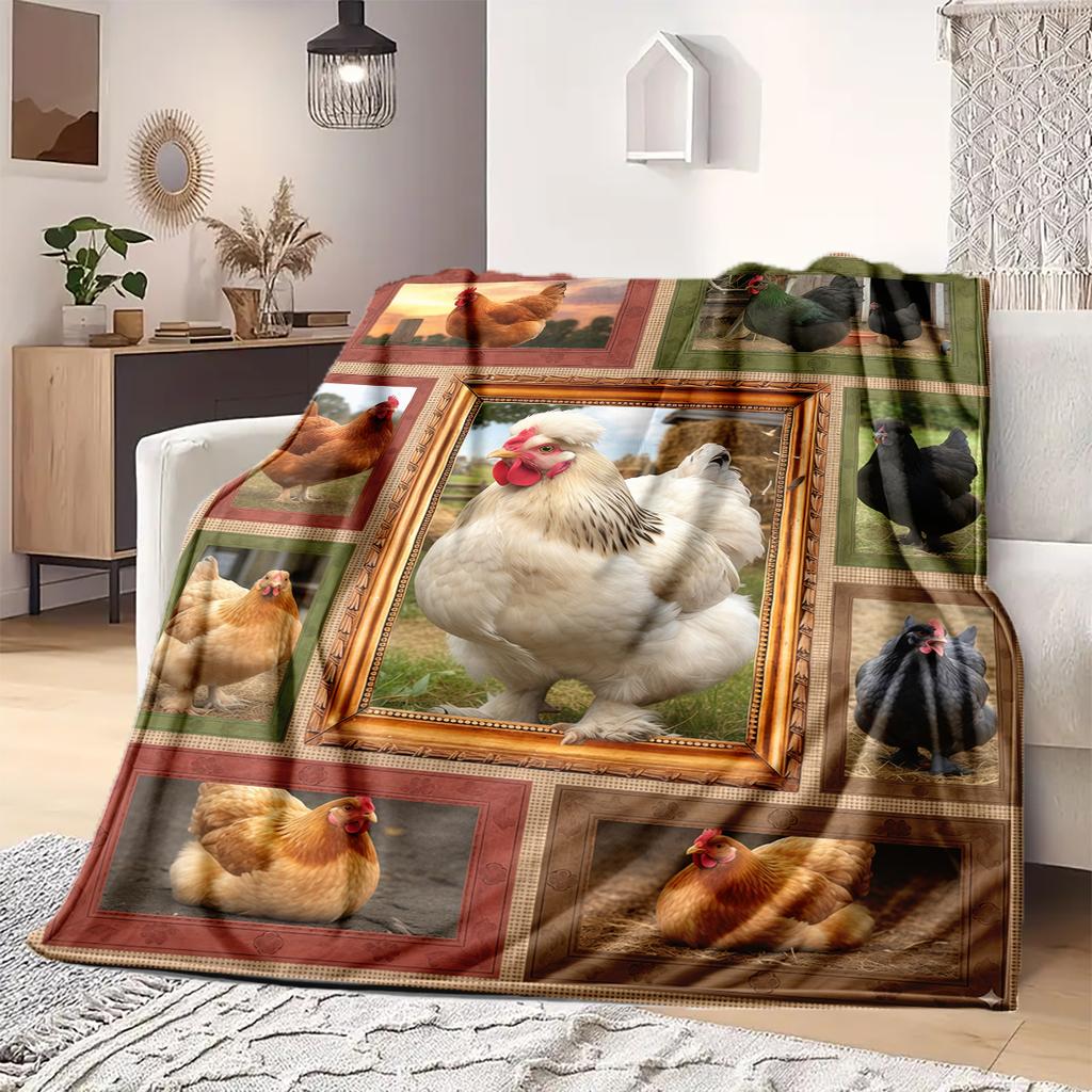 1 Stück Flanelldecke mit Cartoon-Druck, Hohe Qualität, Bequem für alle Jahreszeiten, Heimdekoration, Wärme und Komfort, Perfekt als Weihnachts- oder Geburtstagsgeschenk