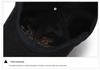 Zhen Yueqi Men's Distressed Embroidered Baseball Cap - Casual Outdoor Washed Sun Hat