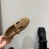Women Flats Shoes Spring 2026 Retro Leather Shoes Fashion Shallow Round Toe T-shaped Ladies Comfort Ballet Style Mary Jane Shoes