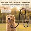 Hondenriem voor Middelgrote en Grote Honden Ontsnappingsbestendig P-ketting Duurzaam Nylon Materiaal voor Buitentraining en Dagelijkse Wandelingen